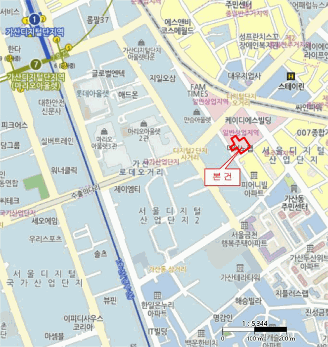 서울 금천구 가산동 오피스텔 경매 물건 사진 3 · 2025타경11916