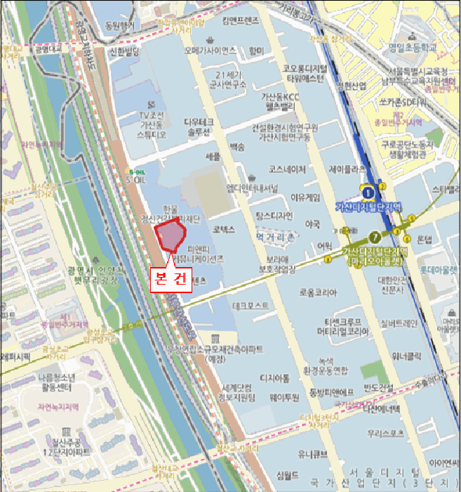 서울 금천구 가산동 공장/지식산업센터 경매 물건 사진 3 · 2025타경12316