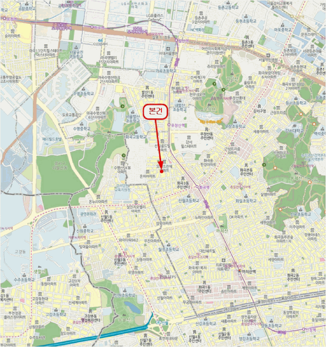 서울 강서구 화곡동 다세대 경매 물건 사진 2 · 2025타경12374
