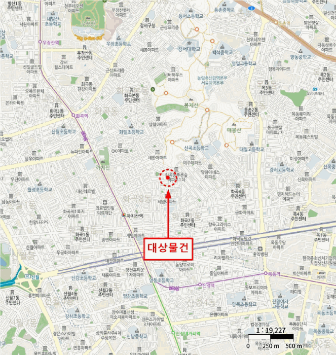 서울 강서구 화곡동 다세대주택 경매 물건 사진 3 · 2025타경12476