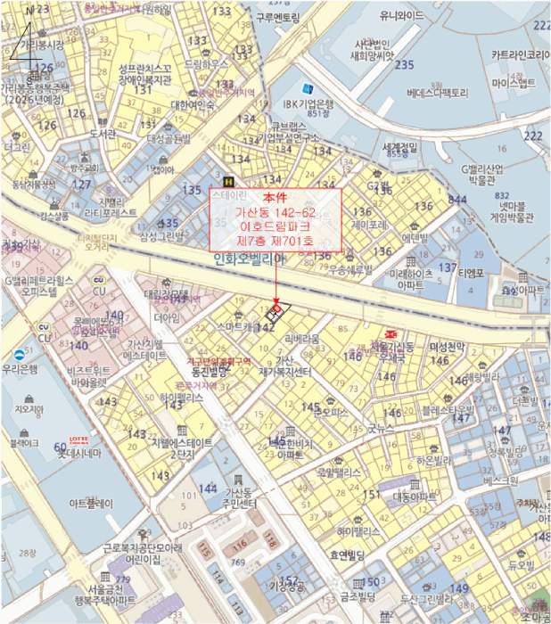 서울 금천구 가산동 오피스텔 경매 물건 사진 3 · 2025타경12495