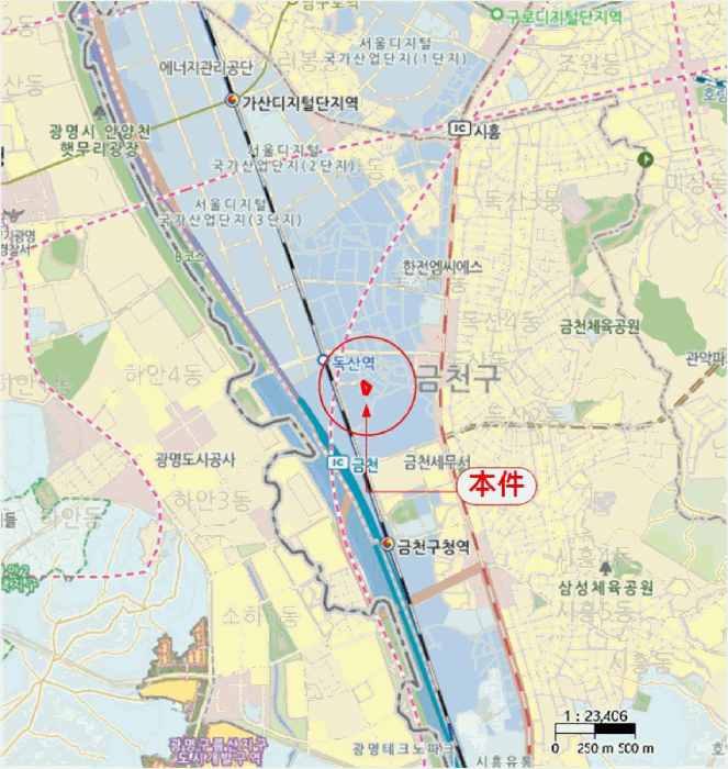 서울 금천구 독산동 오피스텔 경매 물건 사진 4 · 2025타경12536
