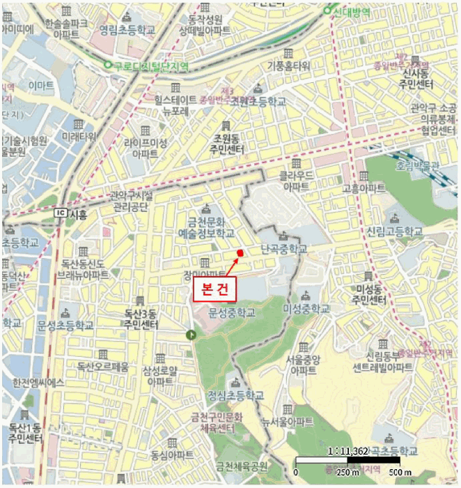 서울 금천구 독산동 연립주택,다세대,빌라 경매 물건 사진 4 · 2025타경12832