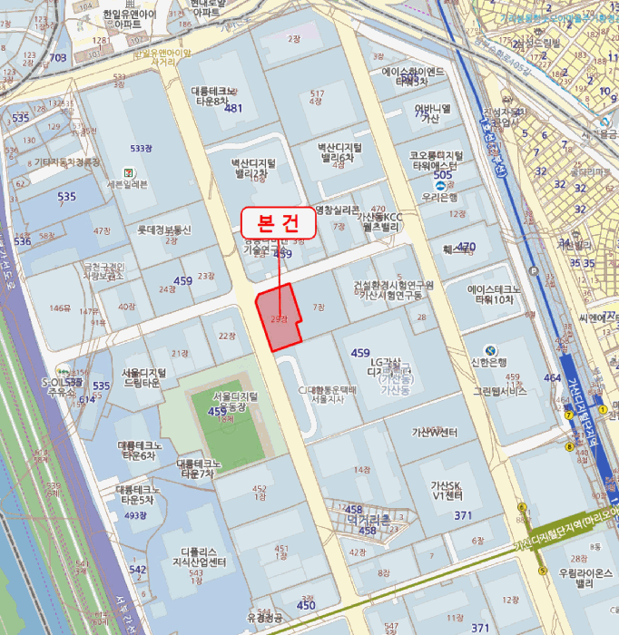 서울 금천구 가산동 업무시설 경매 물건 사진 2 · 2025타경12940