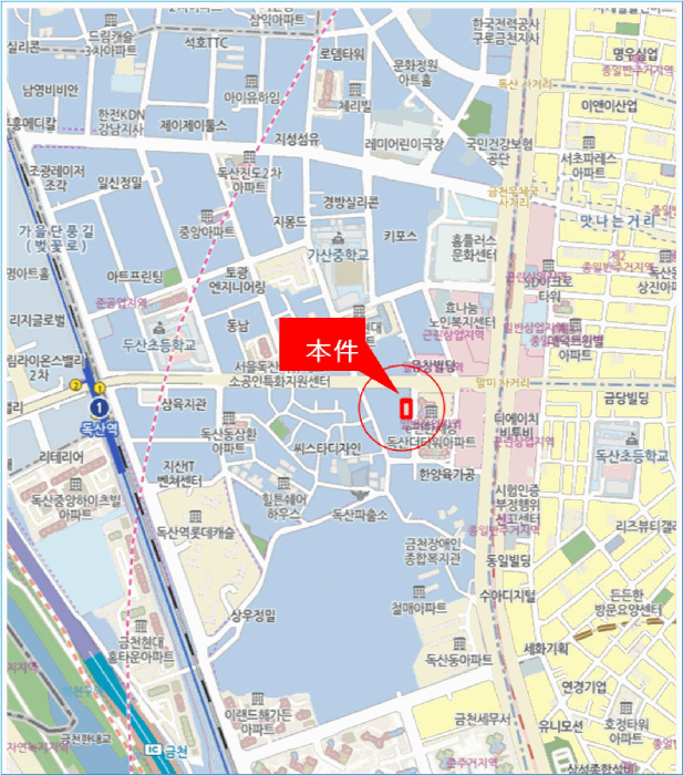 서울 금천구 독산동 오피스텔 경매 물건 사진 4 · 2025타경13020