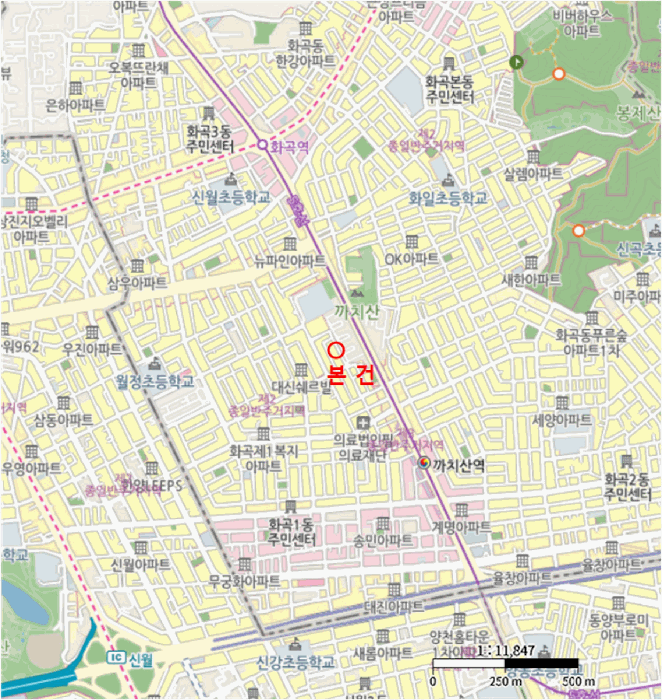서울 강서구 화곡동 연립주택,다세대,빌라 경매 물건 사진 3 · 2025타경13244
