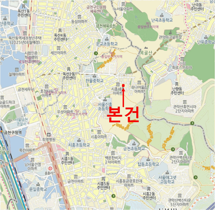 서울 금천구 시흥동 다세대 경매 물건 사진 3 · 2025타경13307