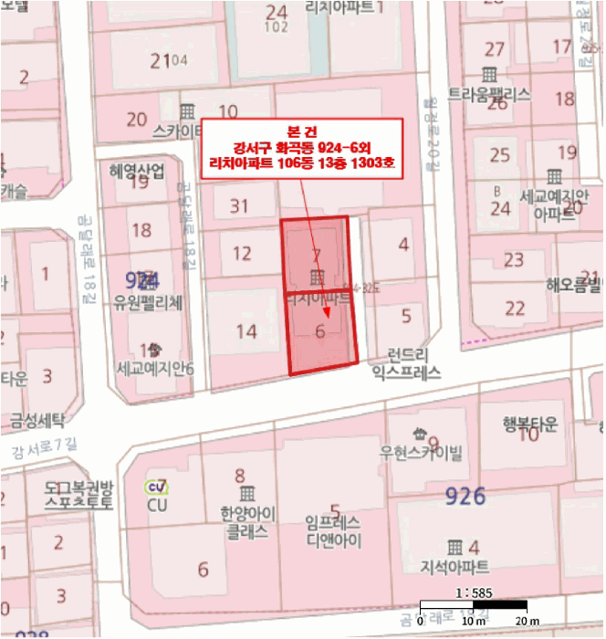 서울 강서구 화곡동 오피스텔 경매 물건 사진 3 · 2025타경13310
