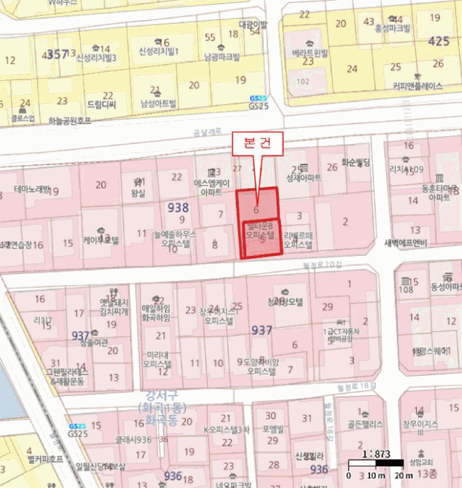 서울 강서구 화곡동 오피스텔 경매 물건 사진 2 · 2025타경13407