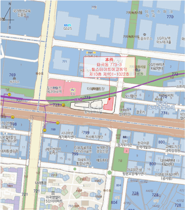 서울 강서구 마곡동 상가,오피스텔,근린시설 경매 물건 사진 2 · 2025타경13469
