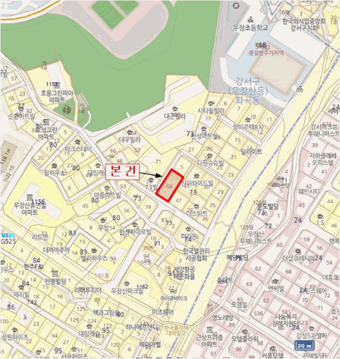 서울 강서구 화곡동 다세대주택 경매 물건 사진 3 · 2025타경13475