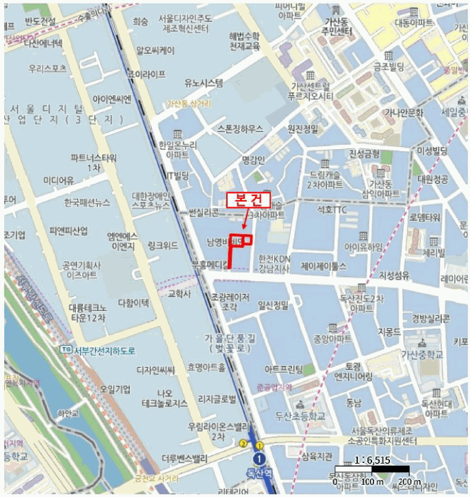 서울 금천구 독산동 오피스텔 경매 물건 사진 5 · 2025타경13482