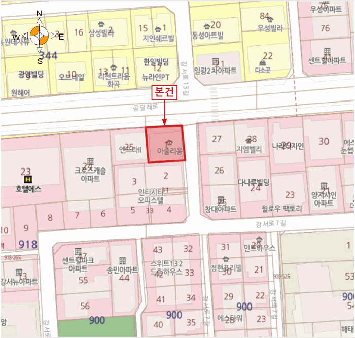 서울 강서구 화곡동 오피스텔 경매 물건 사진 2 · 2025타경13489