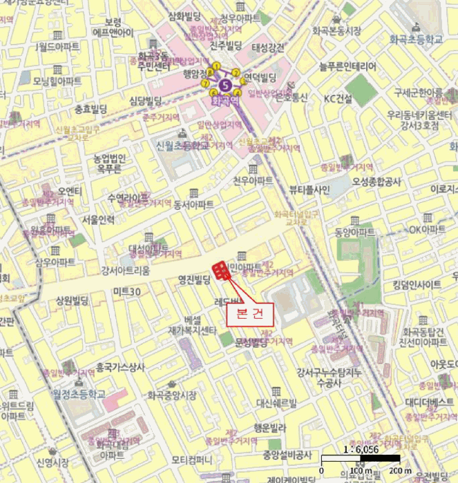 서울 강서구 화곡동 다세대 경매 물건 사진 4 · 2025타경13536
