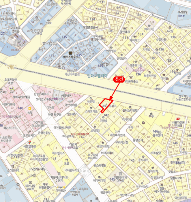 서울 금천구 가산동 다세대 경매 물건 사진