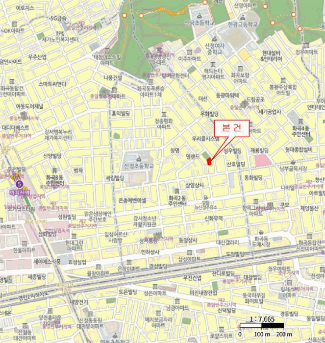서울 강서구 화곡동 연립주택,다세대,빌라 경매 물건 사진 3 · 2025타경13628