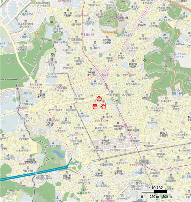 서울 강서구 화곡동 다세대 경매 물건 사진 3 · 2025타경13664