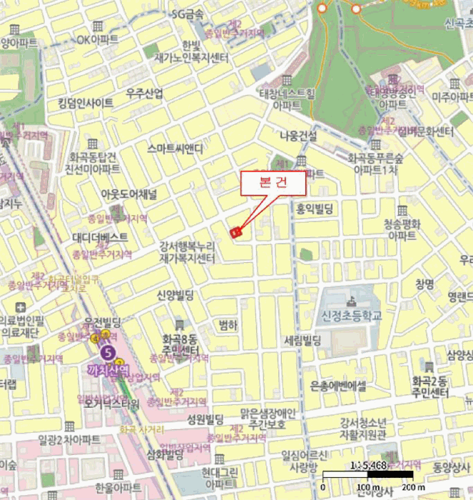 서울 강서구 화곡동 다세대 경매 물건 사진 3 · 2025타경13798