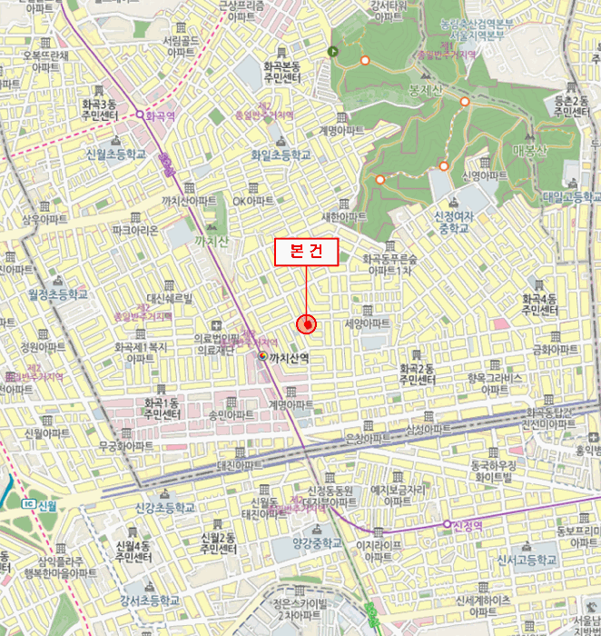 서울 강서구 화곡동 다세대 경매 물건 사진 3 · 2025타경13856