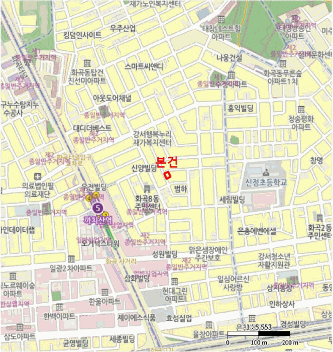 서울 강서구 화곡동 다세대 경매 물건 사진 3 · 2025타경13861