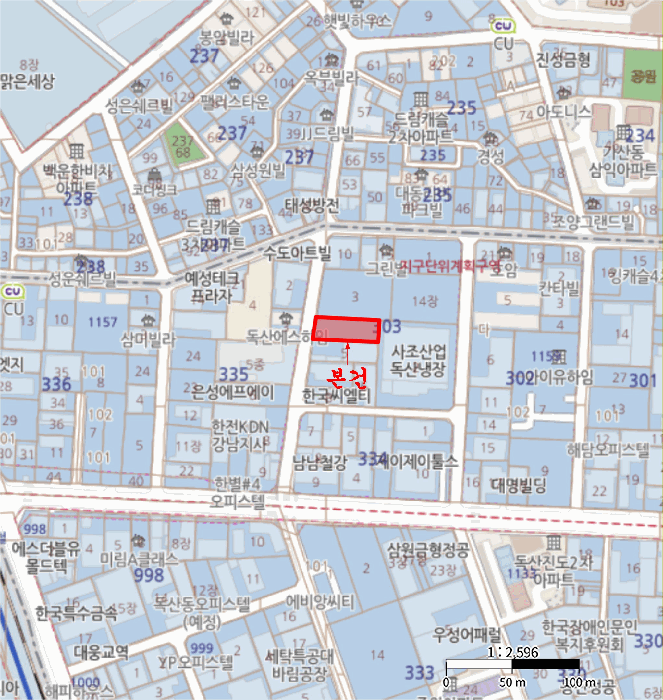 서울 금천구 독산동 오피스텔 경매 물건 사진 3 · 2025타경13913