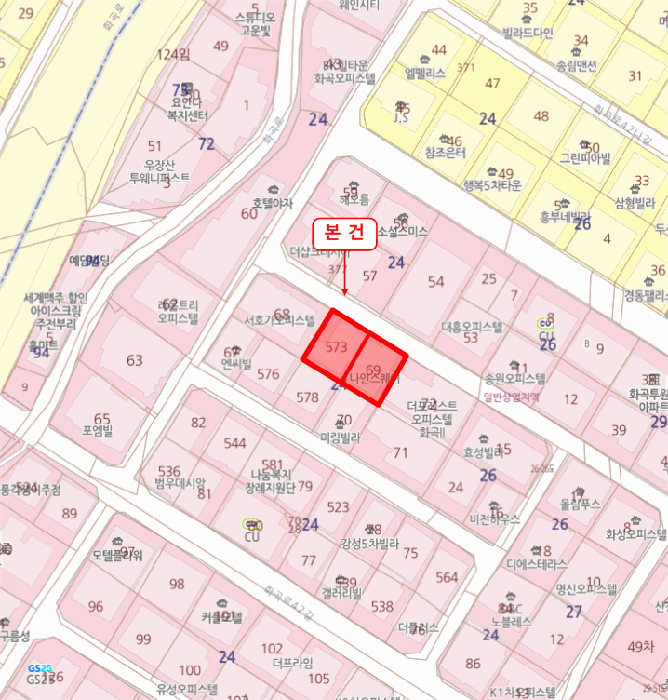 서울 강서구 화곡동 오피스텔 경매 물건 사진 3 · 2025타경13915