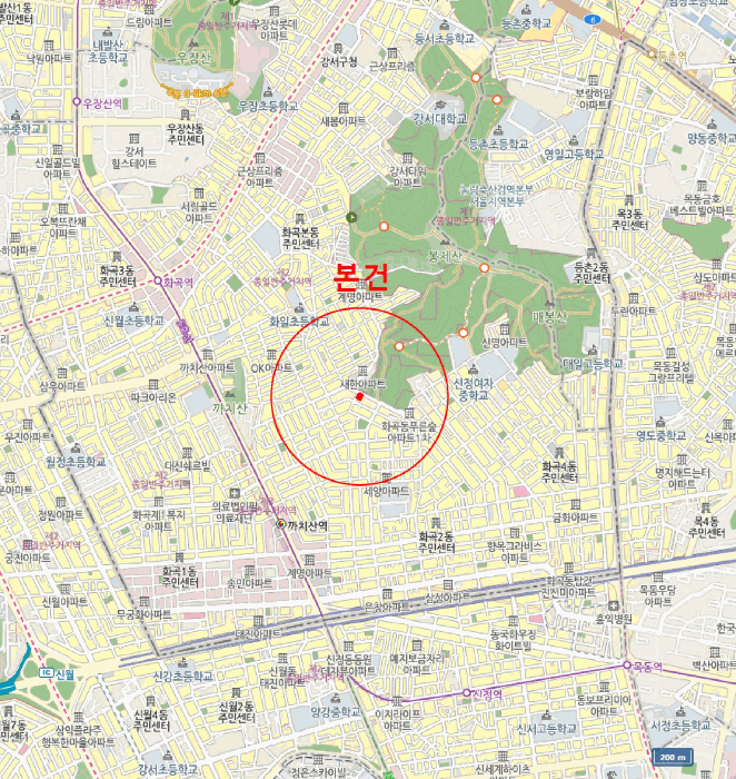 서울 강서구 화곡동 연립주택,다세대,빌라 경매 물건 사진 3 · 2025타경13947