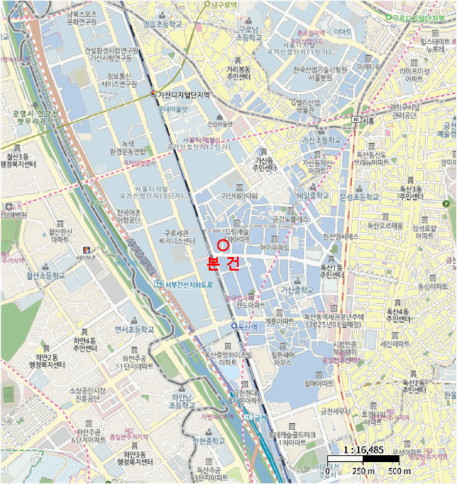 서울 금천구 독산동 오피스텔 경매 물건 사진 4 · 2025타경14073