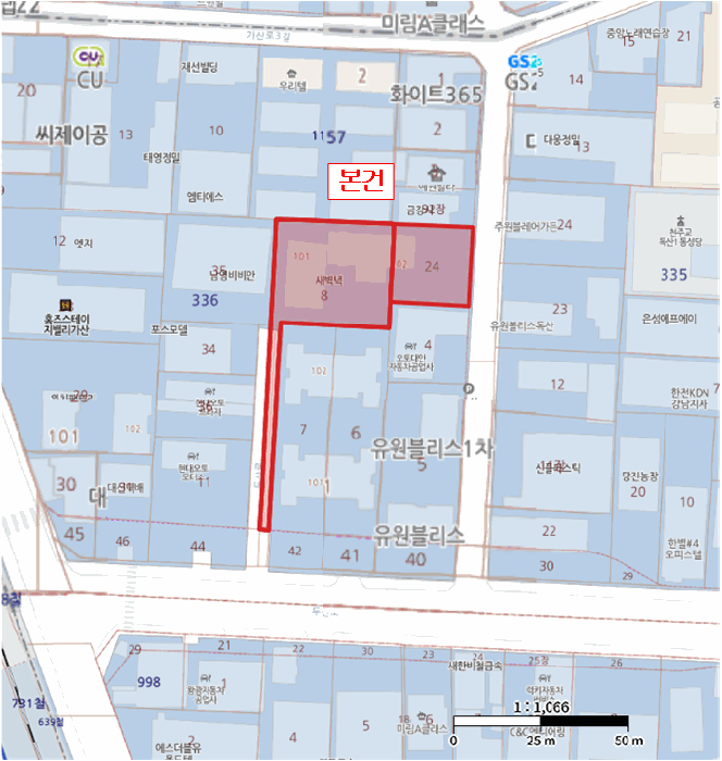 서울 금천구 독산동 오피스텔 경매 물건 사진 5 · 2025타경14075
