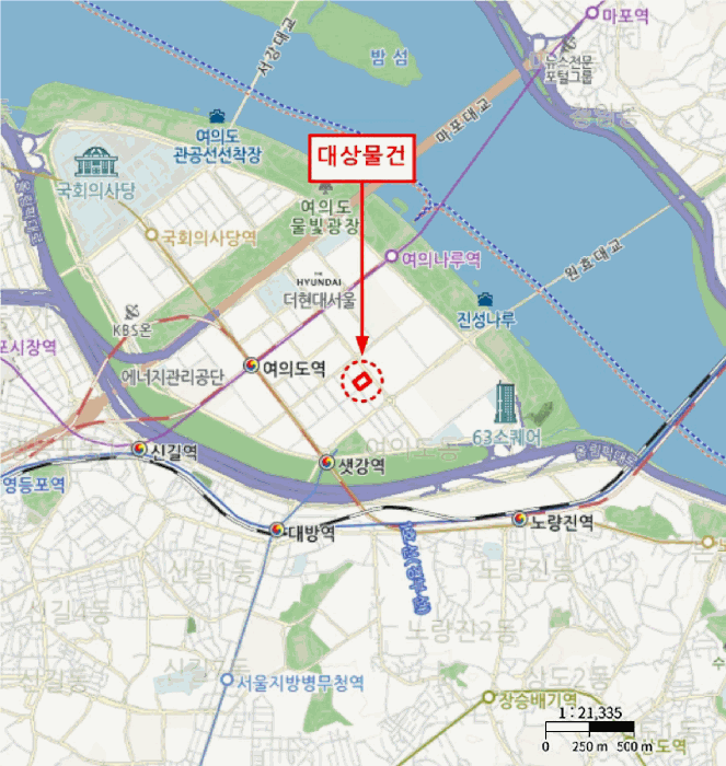 서울 영등포구 여의도동 근린생활시설 경매 물건 사진 4 · 2025타경14088