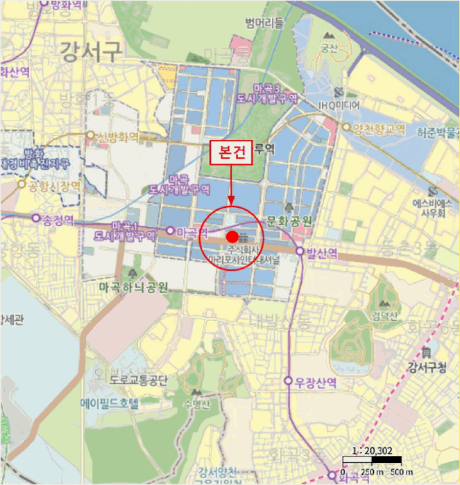 서울 강서구 마곡동 상가,오피스텔,근린시설 경매 물건 사진 4 · 2025타경14229