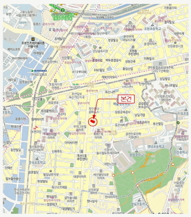 서울 금천구 독산동 상가,오피스텔,근린시설 경매 물건 사진 3 · 2025타경488