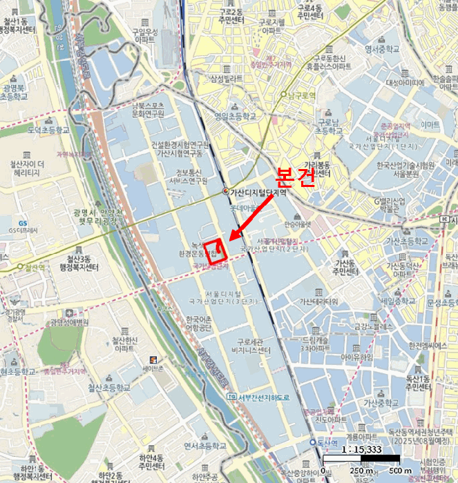 서울 금천구 가산동 업무시설 경매 물건 사진 4 · 2025타경732