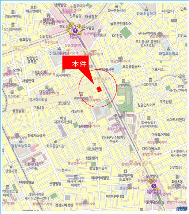 서울 강서구 화곡동 근린시설 경매 물건 사진 5 · 2025타경795