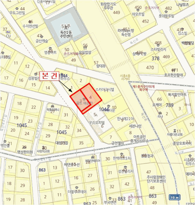 서울 금천구 독산동 오피스텔 경매 물건 사진 4 · 2025타경9870