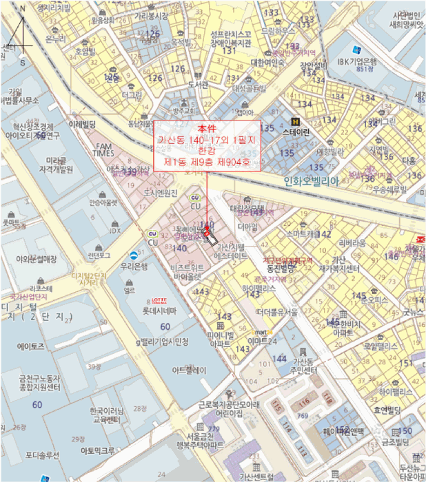 서울 금천구 가산동 오피스텔 경매 물건 사진 3 · 2026타경3003