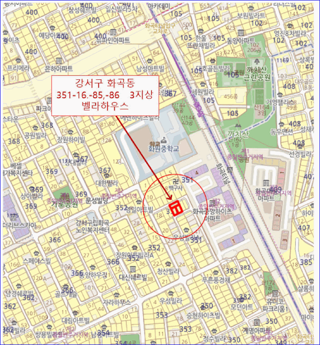 서울 강서구 화곡동 다세대 경매 물건 사진 2 · 2026타경3095