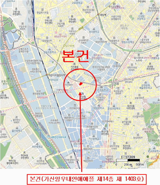 서울 금천구 가산동 오피스텔 경매 물건 사진 2 · 2026타경3259