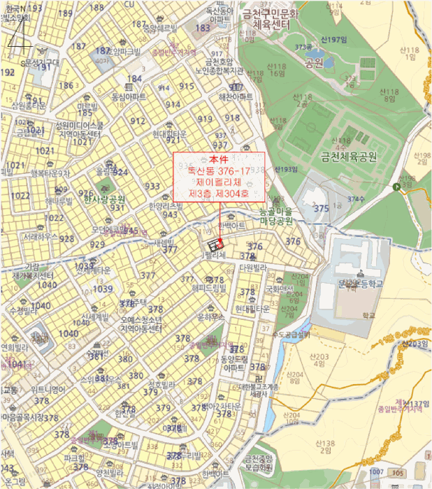 서울 금천구 독산동 다세대 경매 물건 사진 3 · 2026타경3260