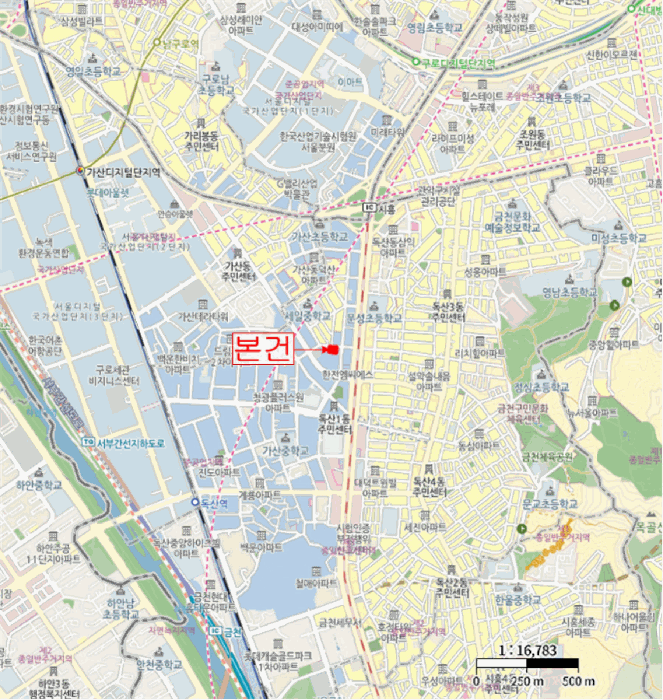 서울 금천구 독산동 오피스텔 경매 물건 사진 2 · 2026타경3360