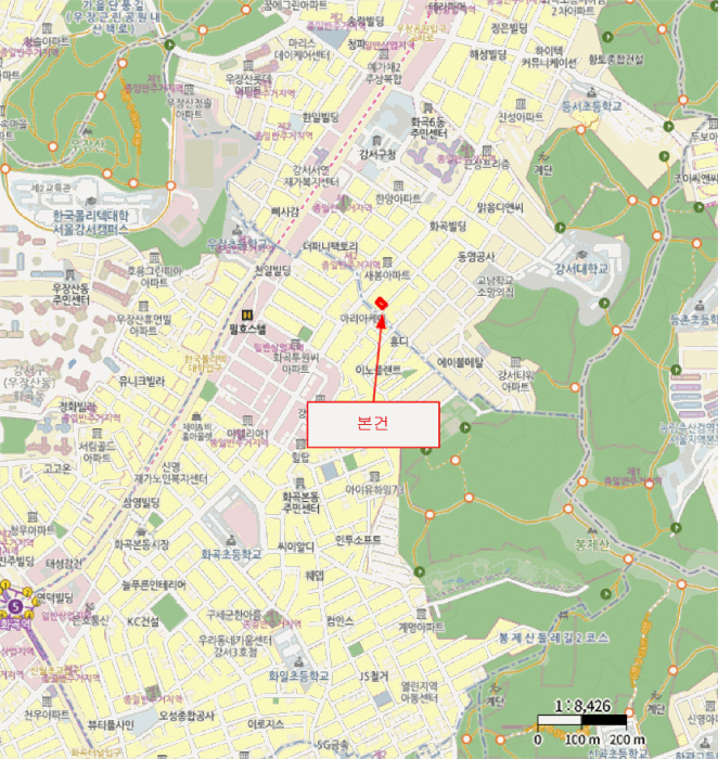 서울 강서구 화곡동 연립주택,다세대,빌라 경매 물건 사진 4 · 2026타경3440