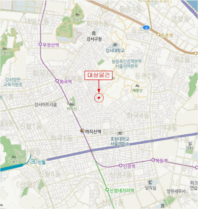 서울 강서구 화곡동 다세대 경매 물건 사진 4 · 2026타경3607