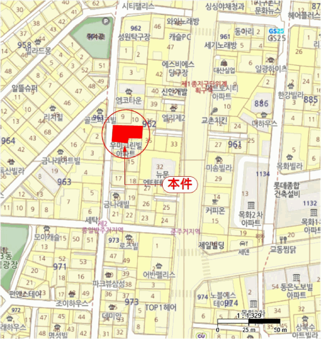 서울 금천구 독산동 다세대 경매 물건 사진 3 · 2026타경3695
