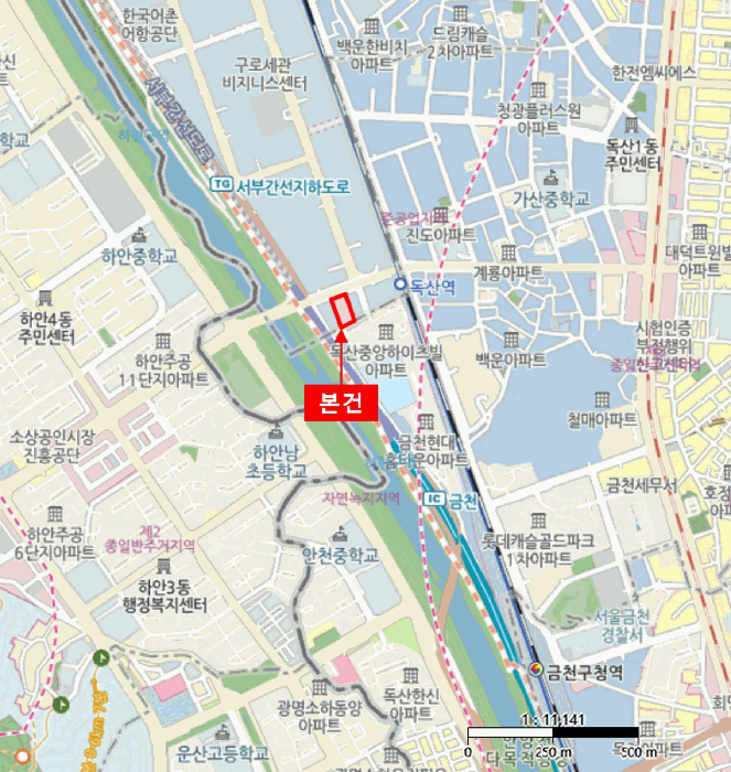 서울 금천구 가산동 공장/지식산업센터 경매 물건 사진 2 · 2026타경3989