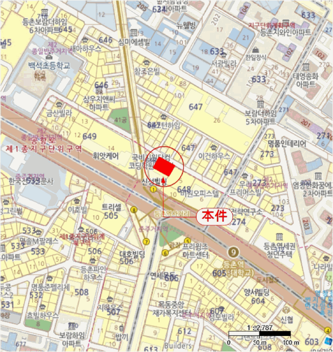 서울 강서구 등촌동 상가,오피스텔,근린시설 경매 물건 사진 4 · 2026타경4457