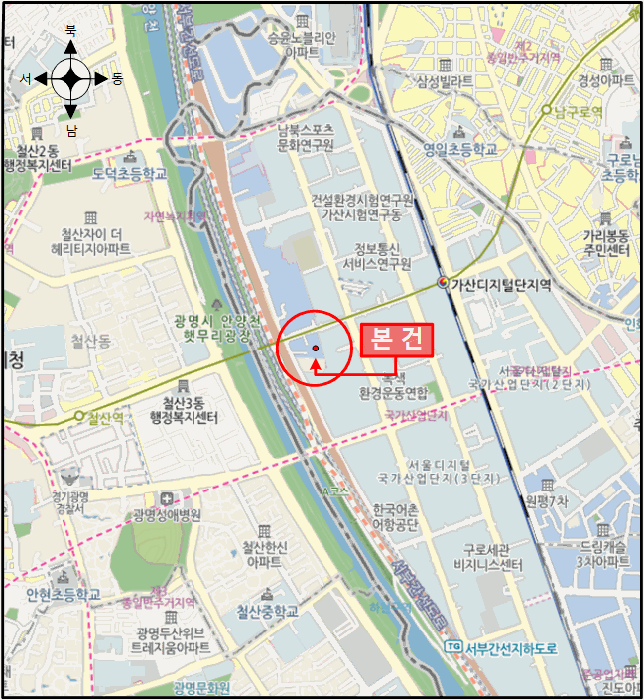 서울 금천구 가산동 상가,오피스텔,근린시설 경매 물건 사진 3 · 2026타경4808