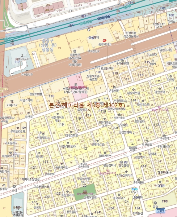 서울 중랑구 상봉동 다세대주택 경매 물건 사진 3 · 2024타경105836