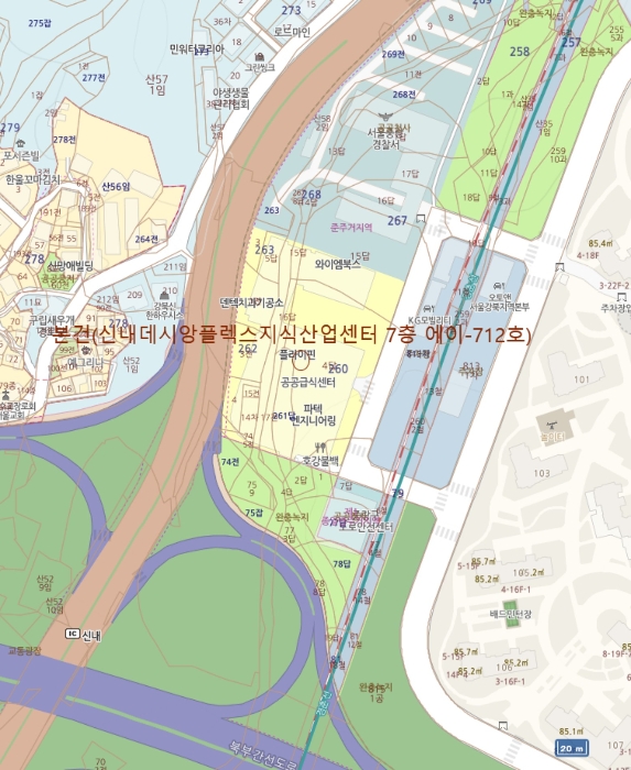 서울 중랑구 신내동 공장/지식산업센터 경매 물건 사진 3 · 2024타경113486