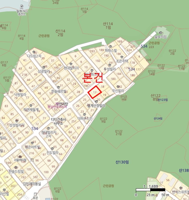서울 노원구 월계동 다세대주택 경매 물건 사진 4 · 2024타경117648