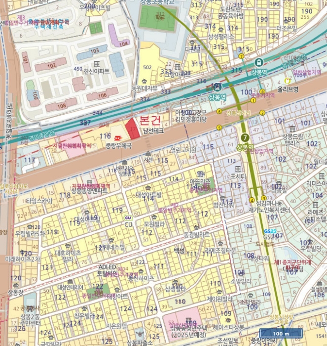 서울 중랑구 상봉동 오피스텔 경매 물건 사진 3 · 2024타경118672